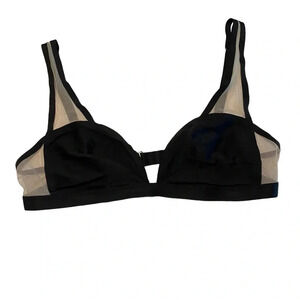 Victoria’s Secret Bralette Semi Sheer Panels Sz L